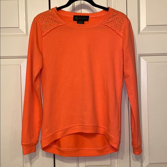 Kardashian Sweater Rhinestone Top sz S - Picture 1 of 6